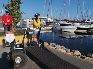 Segway por puerto Caleta de Vélez