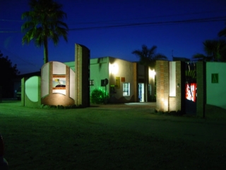 Entrada camping Laguna Playa
