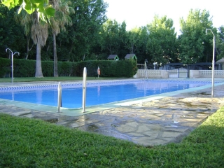 Piscina camping Laguna Playa