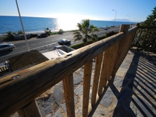 Vista hacia el mar