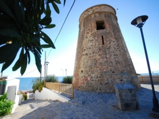 Torre vigía de cerca