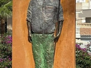 Escultura a Rafael Delgado Molina "Panchito"